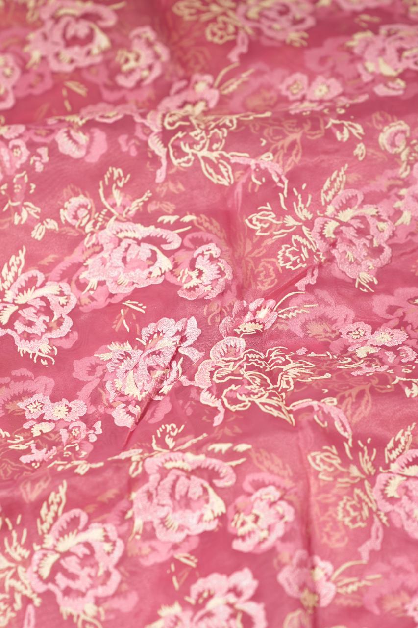 Glass Organza Saree TSA05231