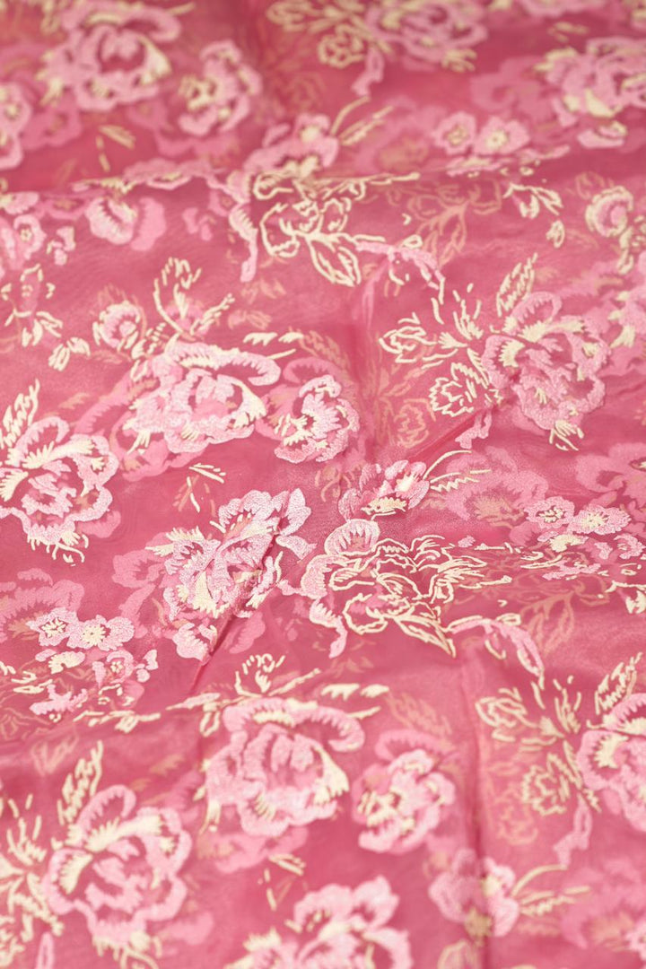 Glass Organza Saree TSA05231