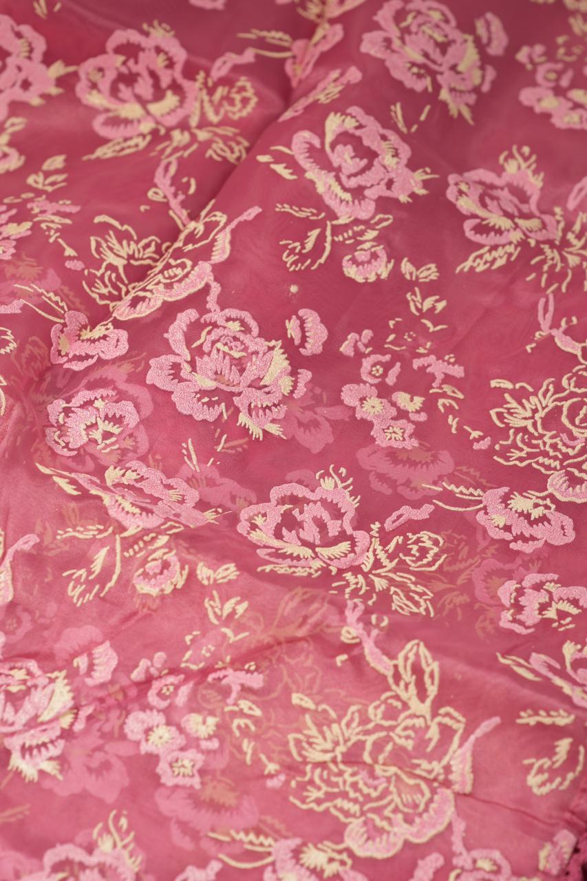 Glass Organza Saree TSA05231