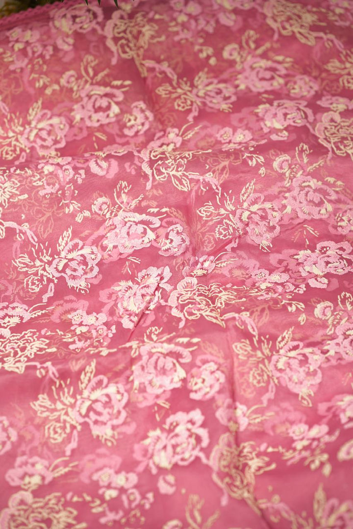 Glass Organza Saree TSA05231