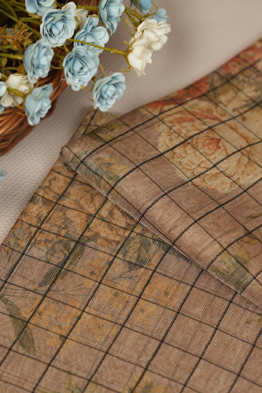 Tissue Tussar Saree TSA5236
