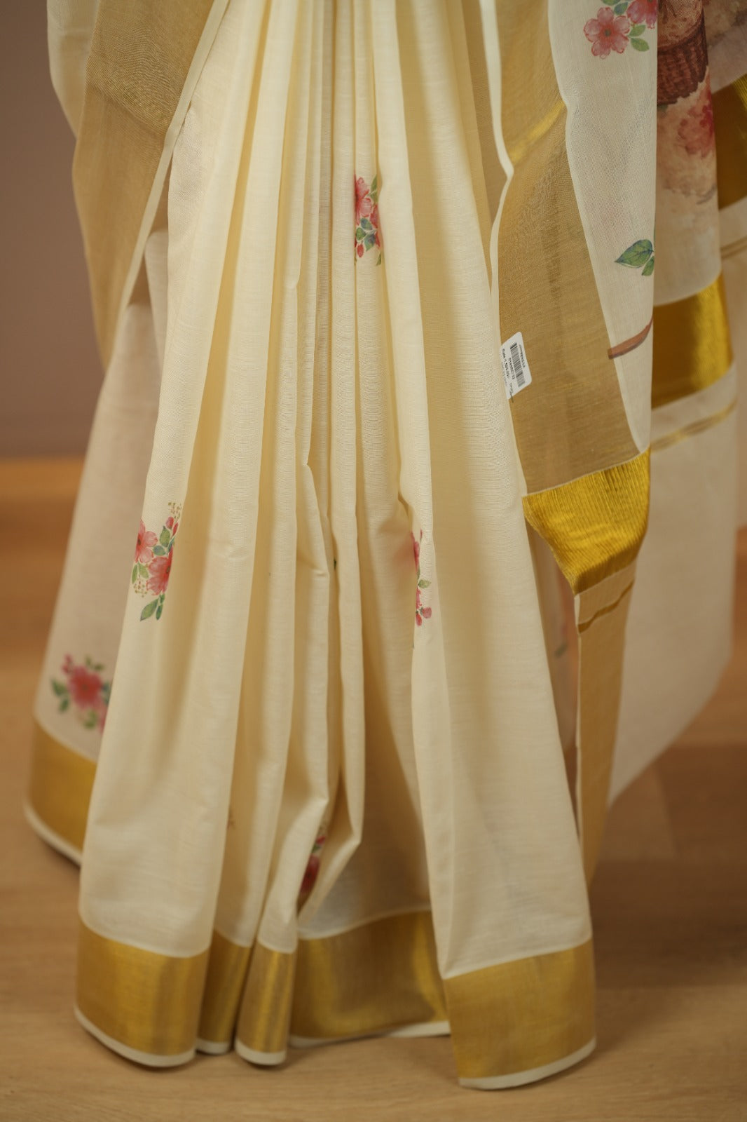 Onam Digital Print Saree TPS003
