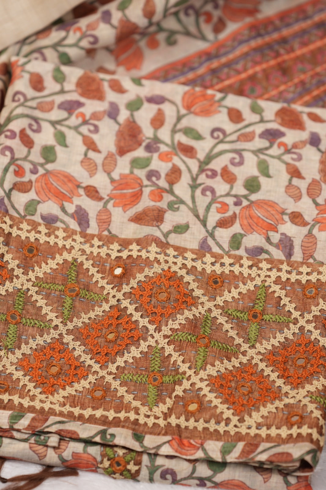 Semi Chanderi Salwar TSS5238