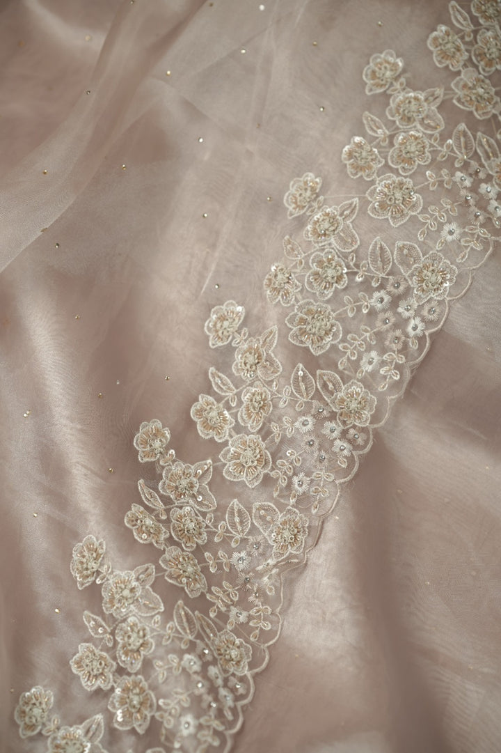 Glass Organza Saree TSA5261