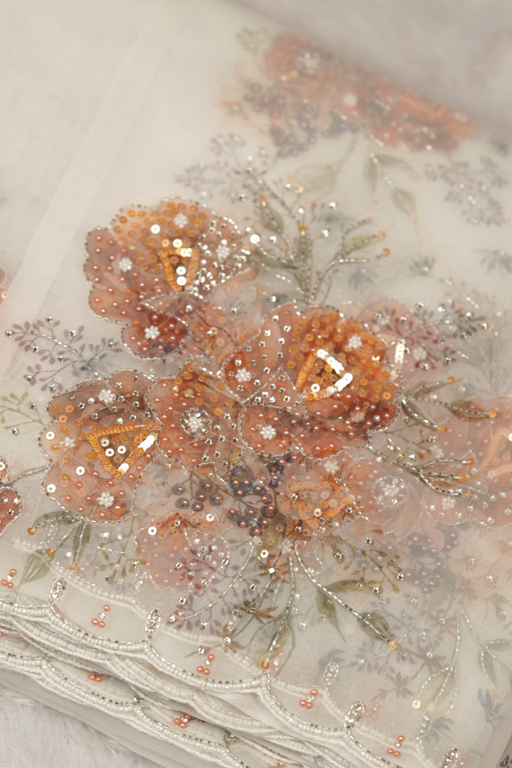 Organza Saree TSA5291
