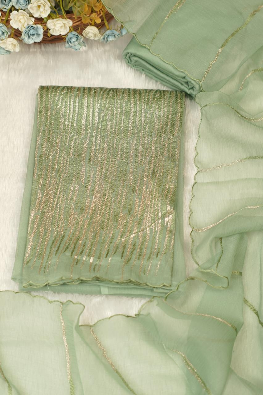 Crushed Organza Salwar TSS5292