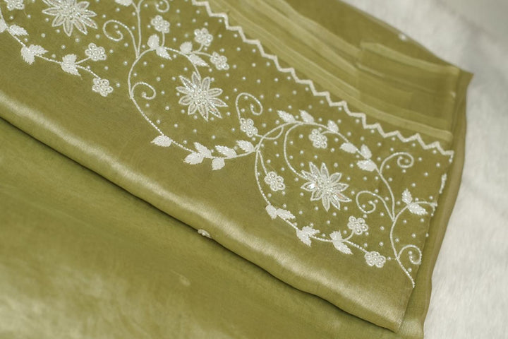 Tissue Organza Saree TSA5298
