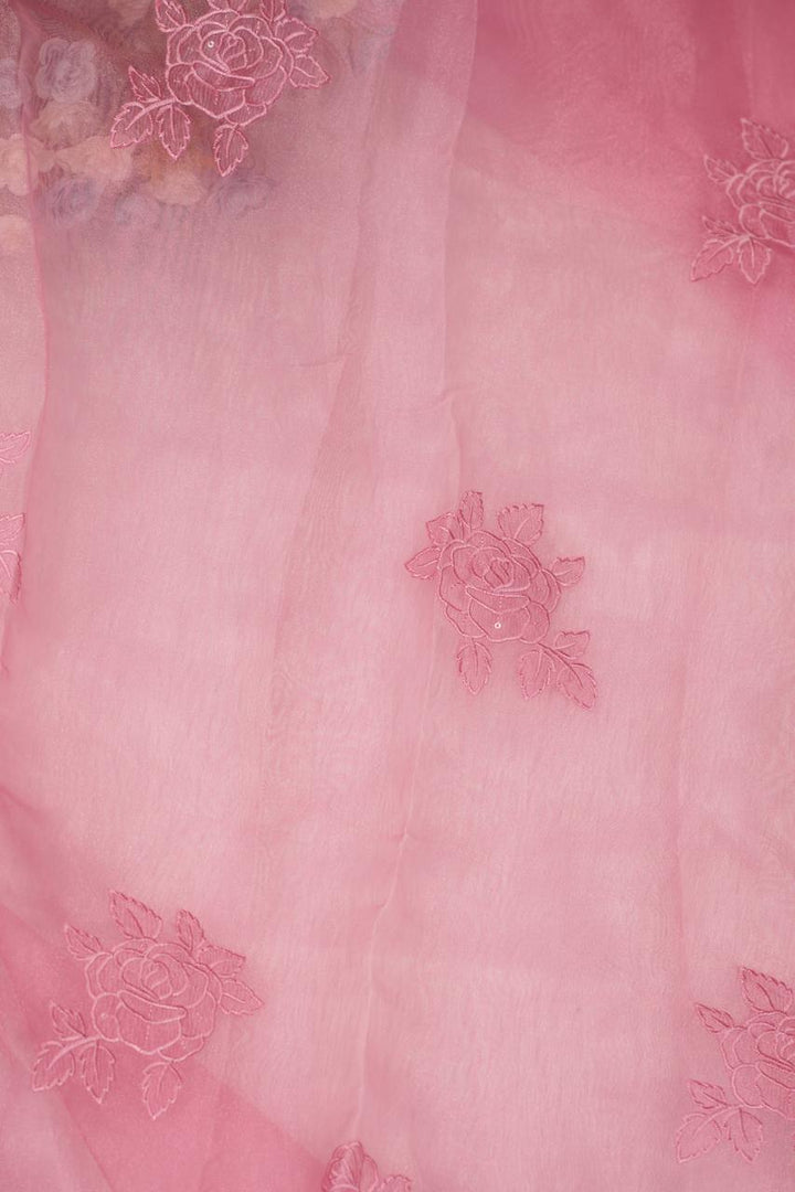 Glass Organza Salwar  TSS5300