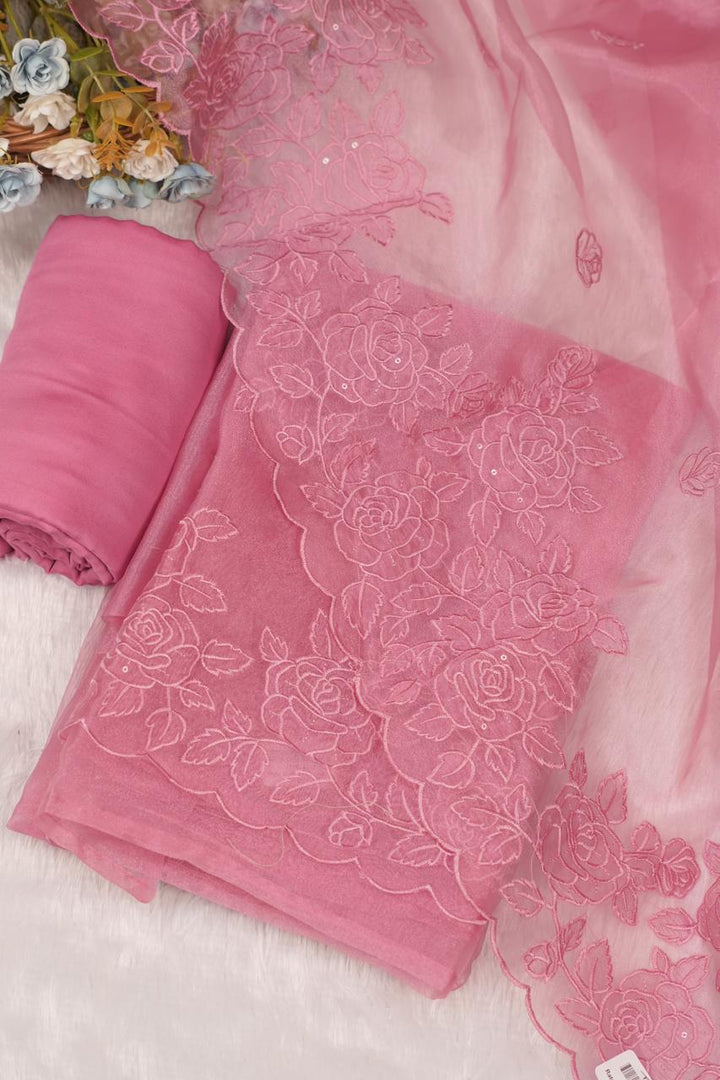 Glass Organza Salwar  TSS5300