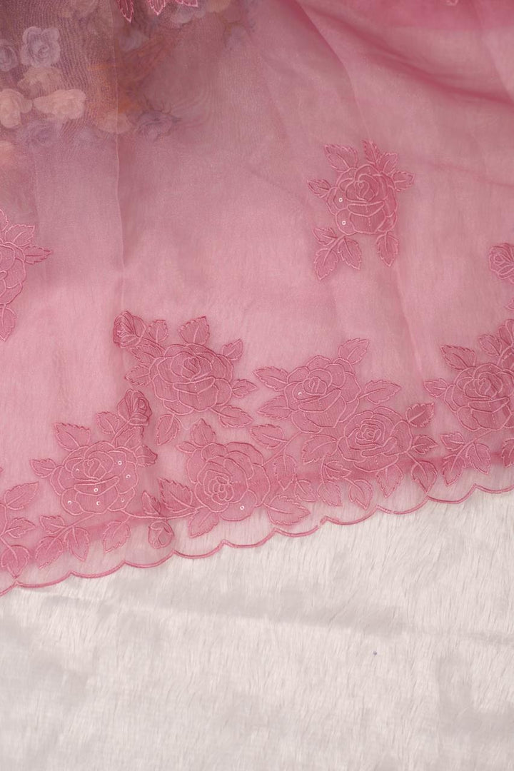 Glass Organza Salwar  TSS5300