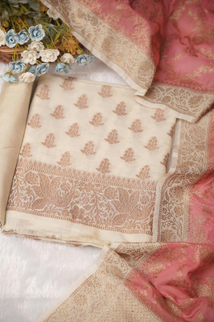Semi Banarasi Salwar TSS5306