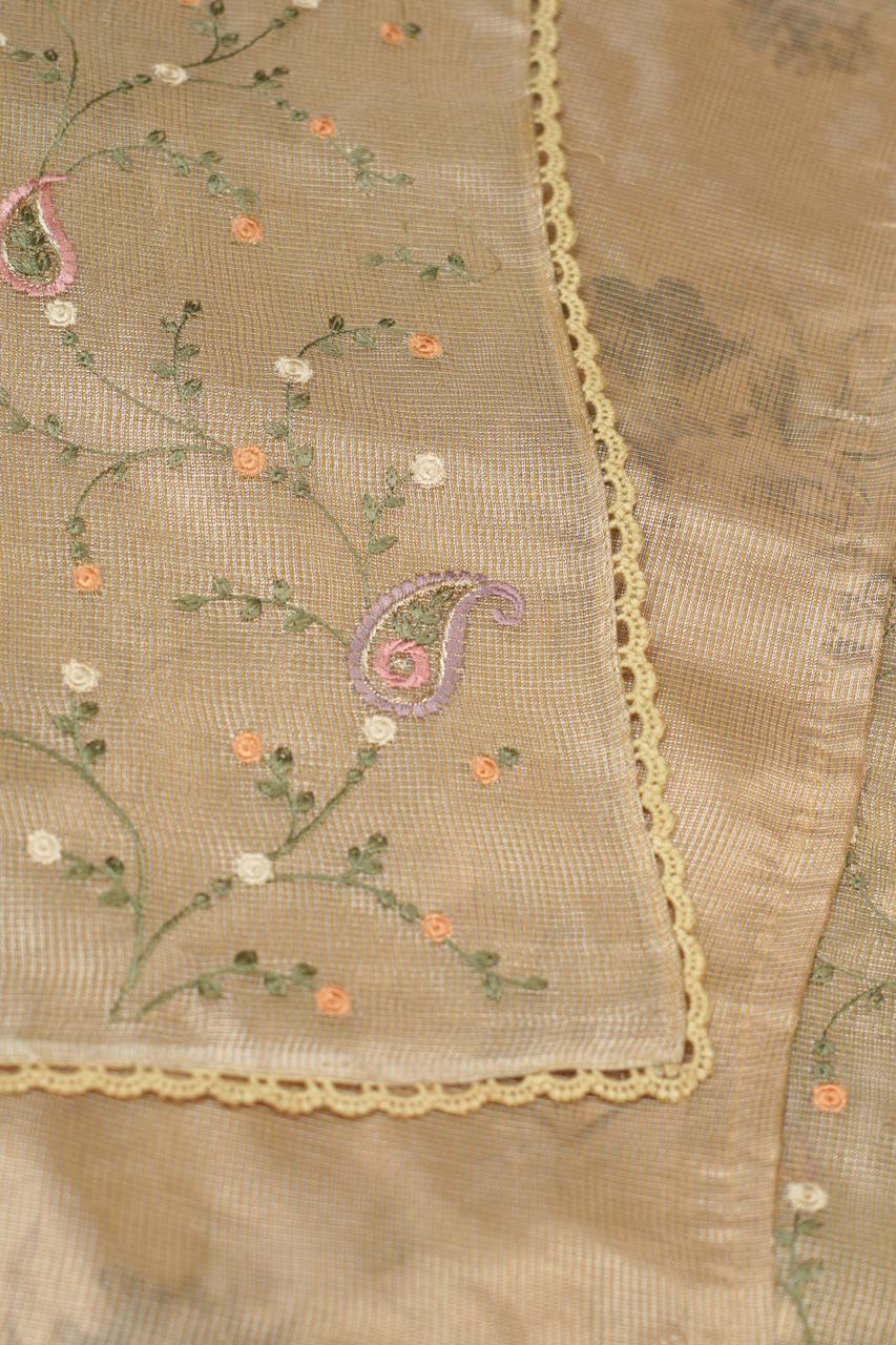 Tissue Net Saree TSA5314