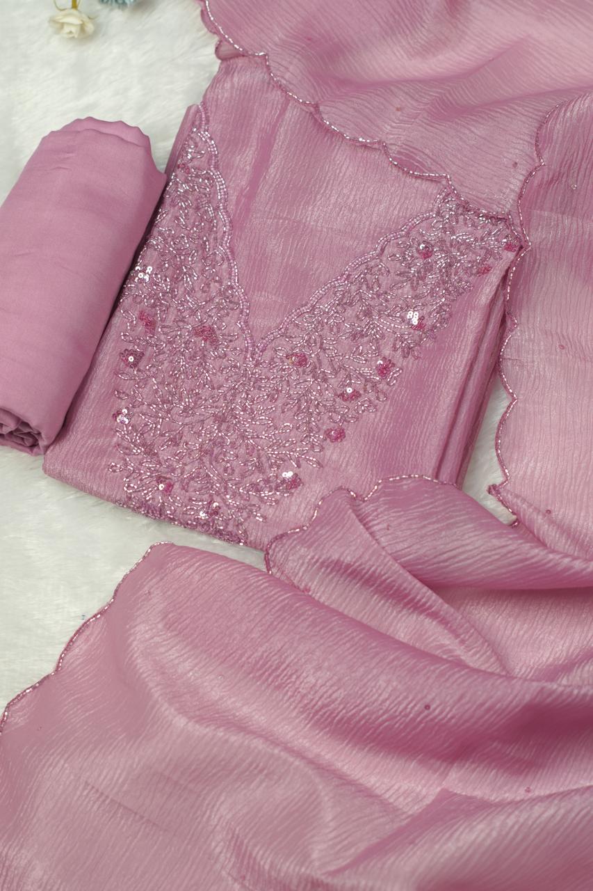 Crushed Organza Salwar TSS5315