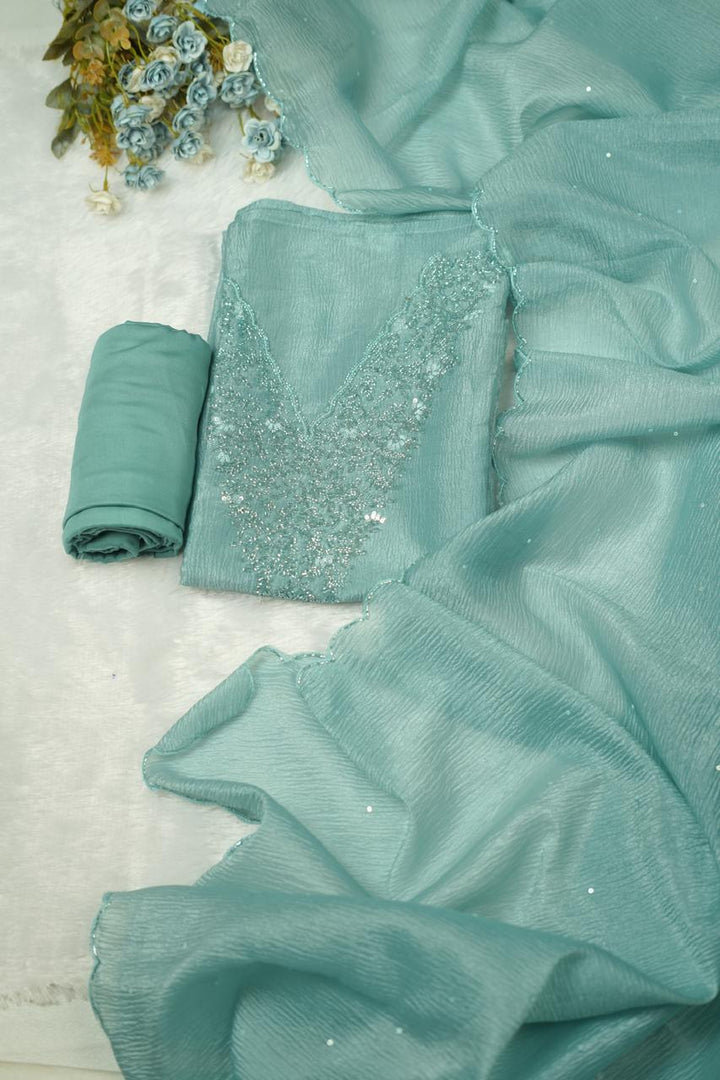 Crushed Organza Salwar TSS5315