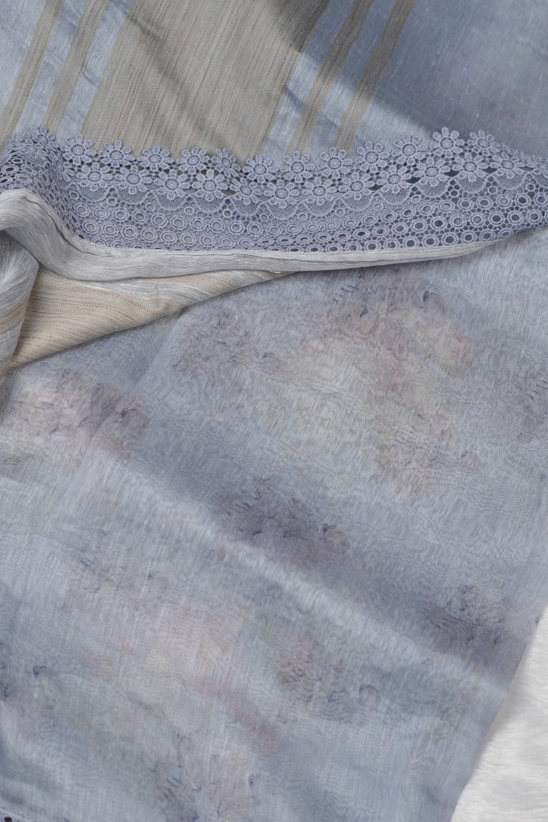 Silk Linen Saree TSA5317