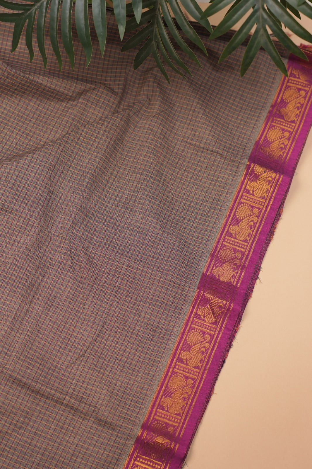Chettinad Cotton Saree TSA5321 Grey