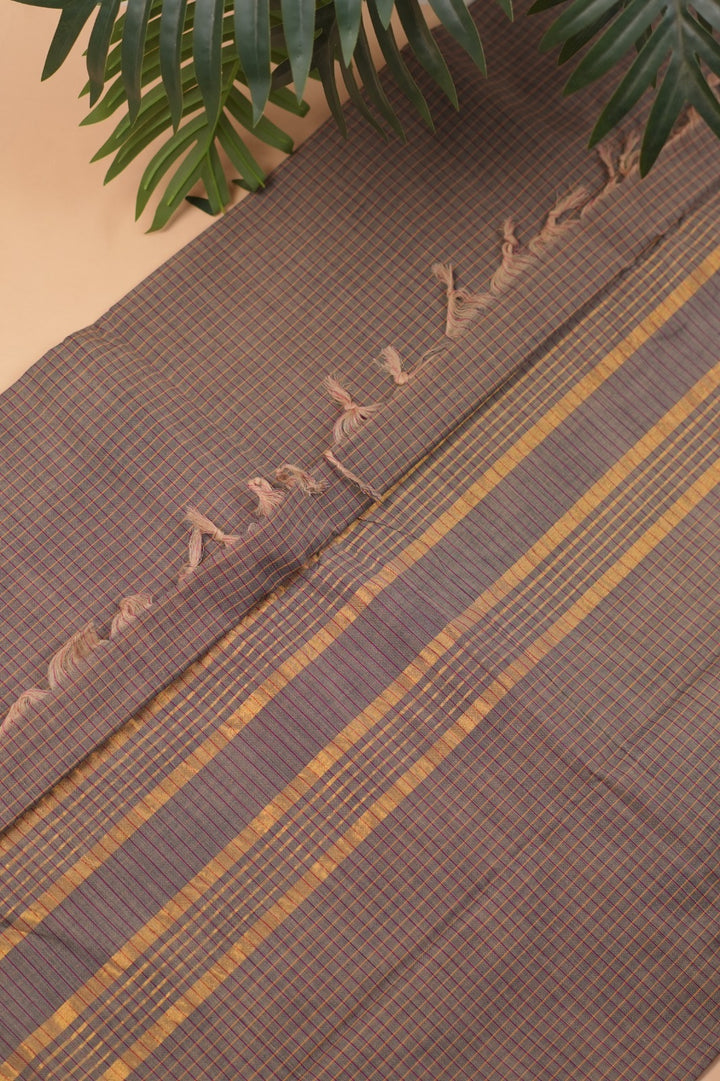 Chettinad Cotton Saree TSA5321 Grey