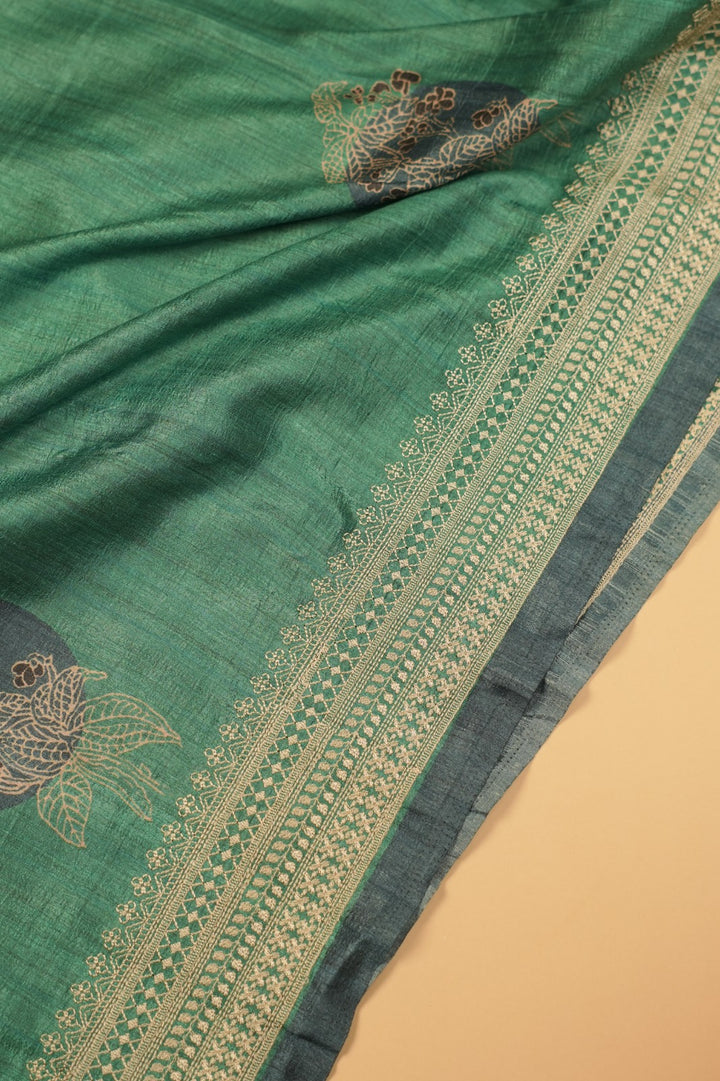 Semi Tussar Saree TSA5322