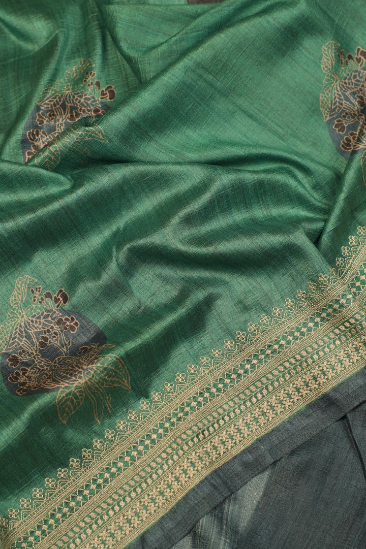 Semi Tussar Saree TSA5322
