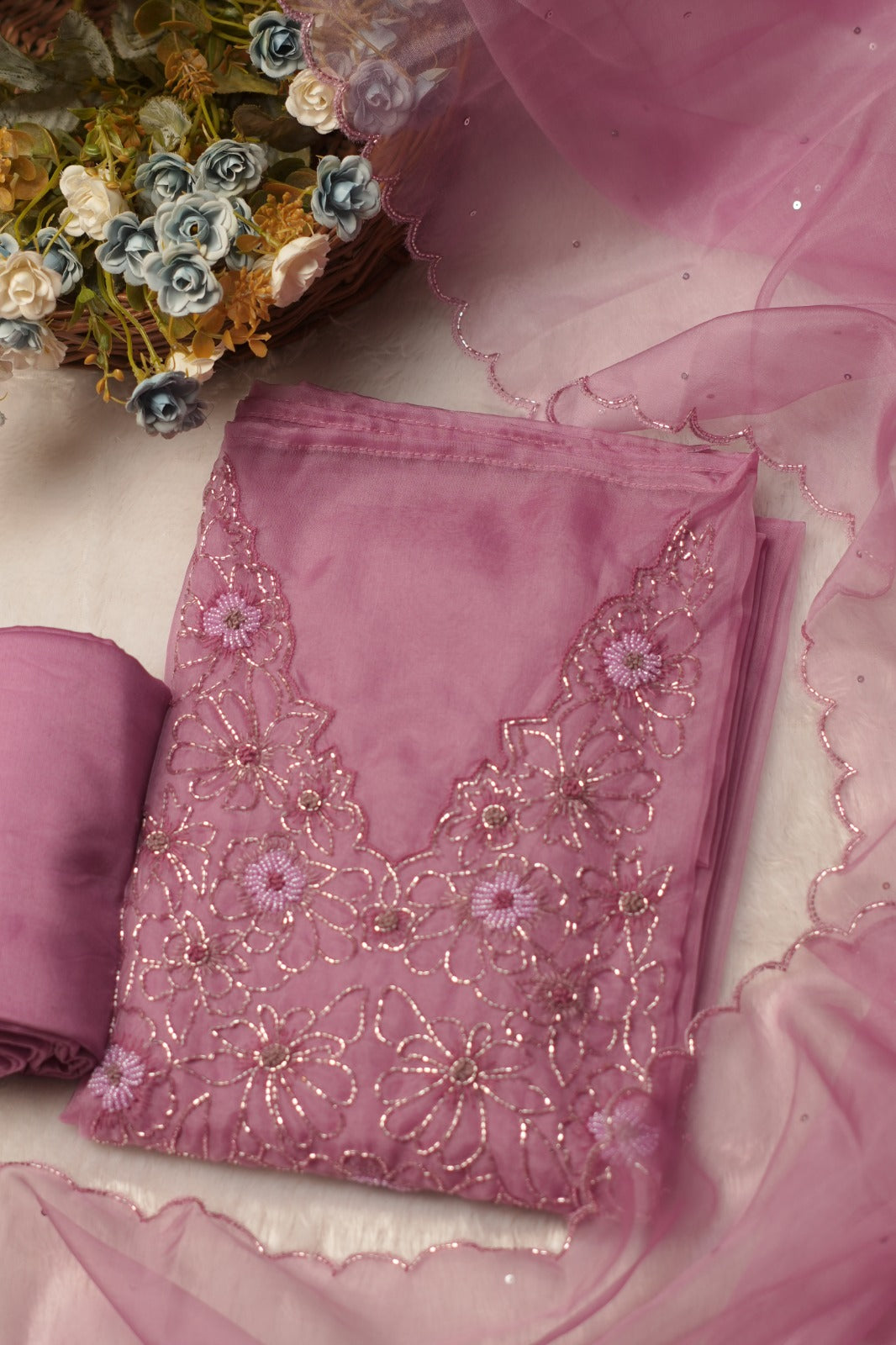 Organza Salwar TSS5334