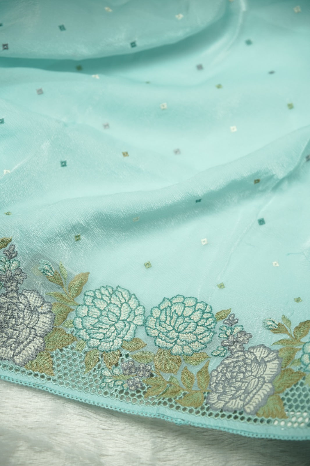 Crushed Organza Salwar TSS0916