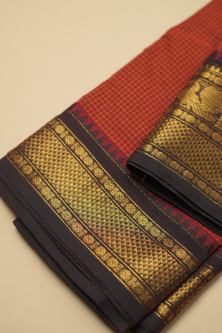 Kanchi Cotton Saree TSA5372