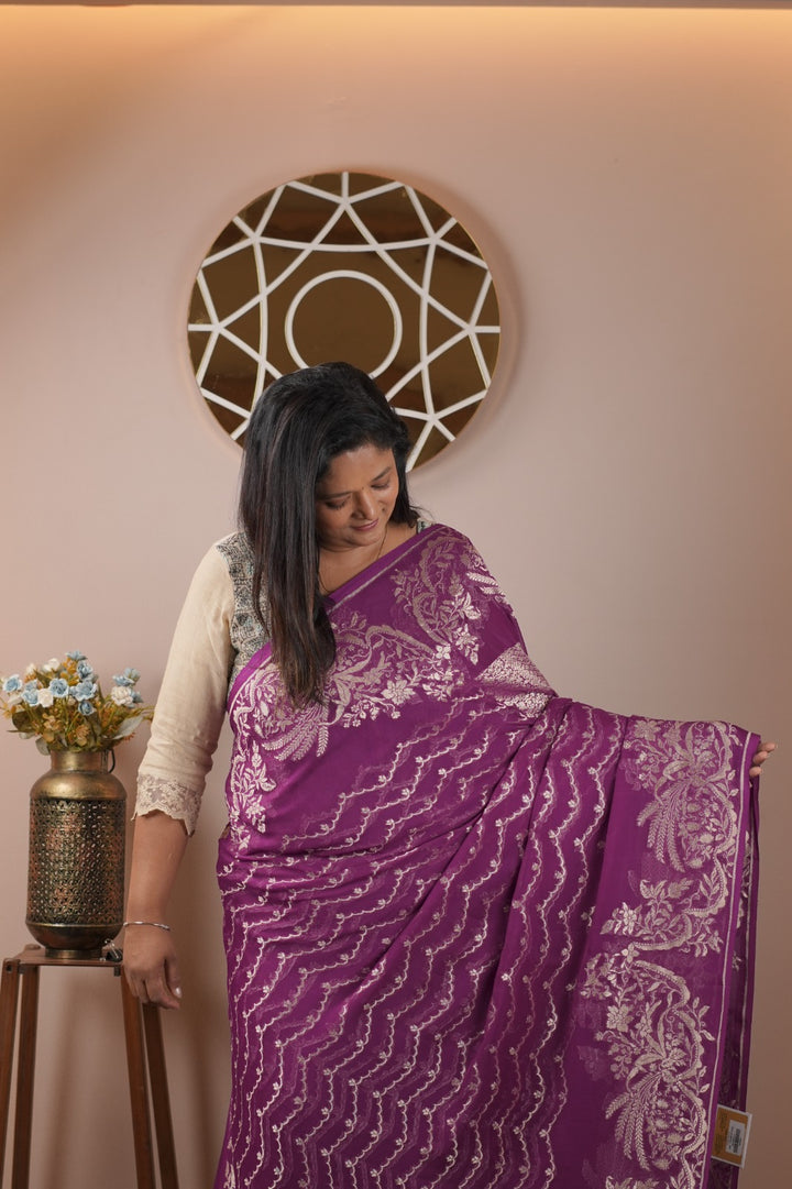 Banarasi Georgette Saree  TSA5379