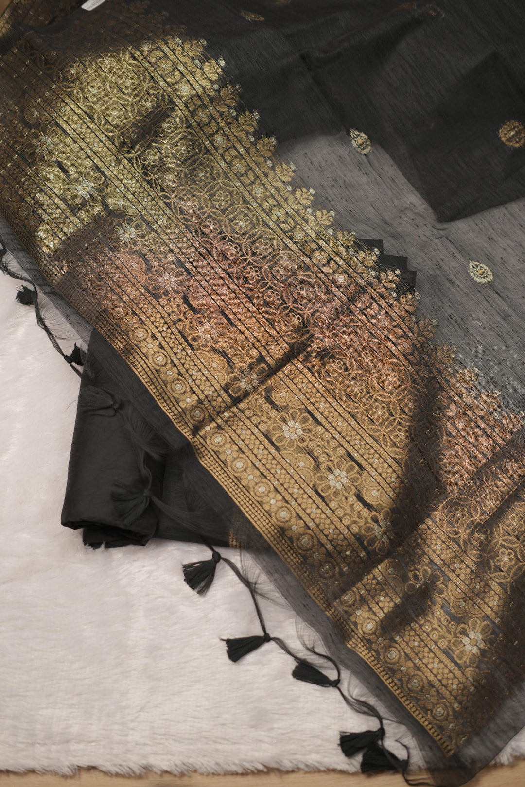 Semi Chanderi Salwar TSS5384