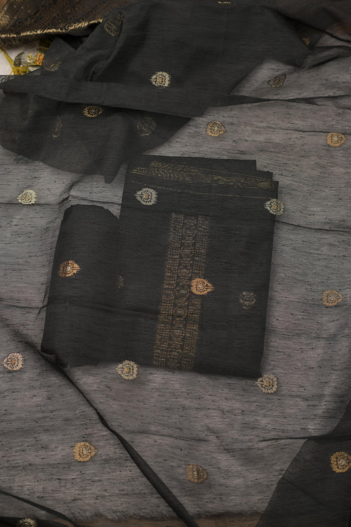 Semi Chanderi Salwar TSS5384