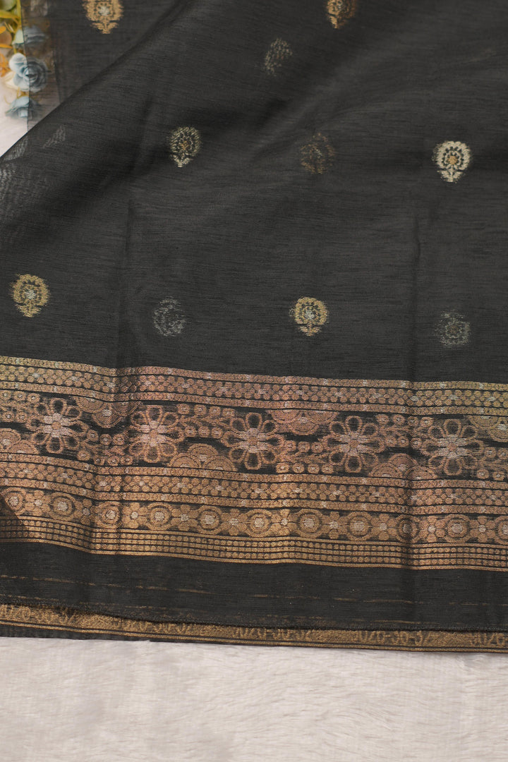 Semi Chanderi Salwar TSS5384