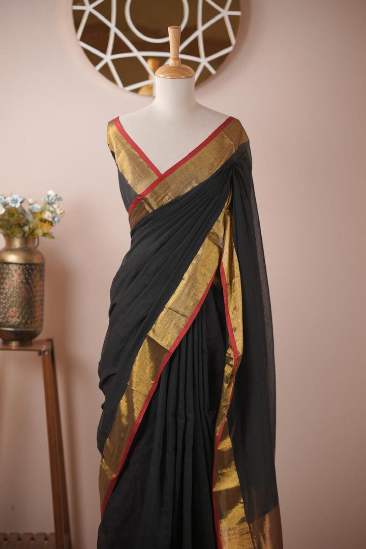 Mul Chanderi Saree TSA5387