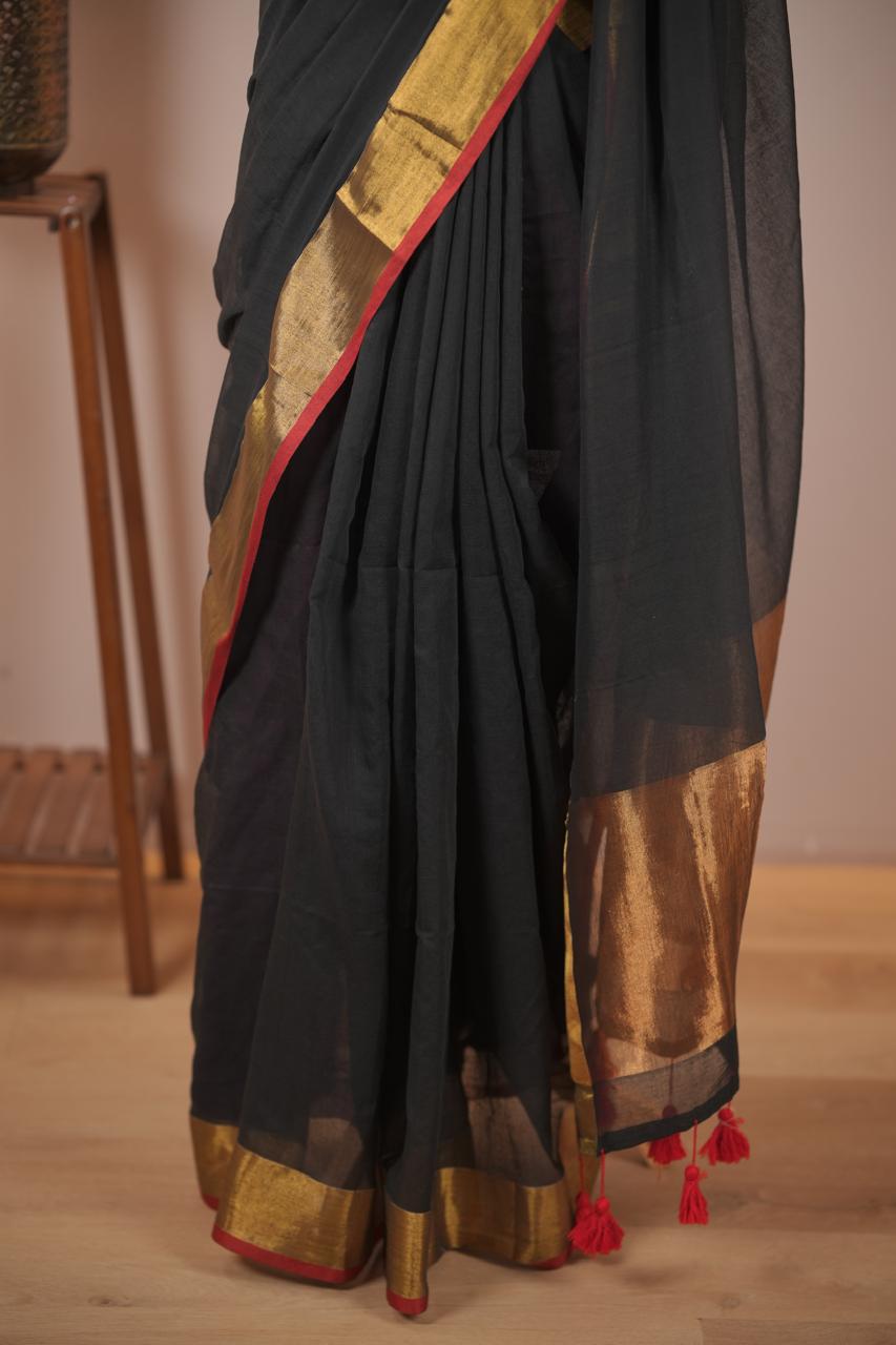 Mul Chanderi Saree TSA5387