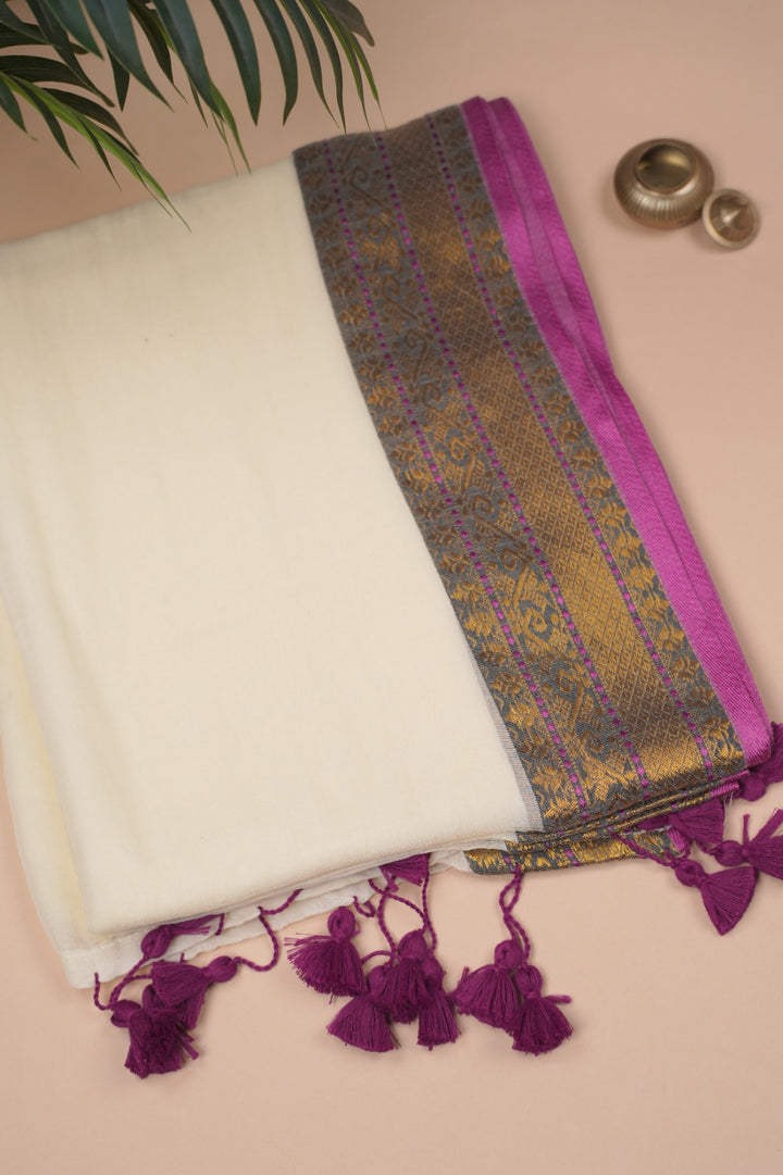 Mul Chanderi  Saree TSA5394