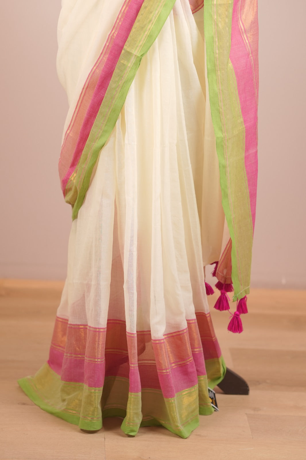 Mul Chanderi  Saree TSA5394