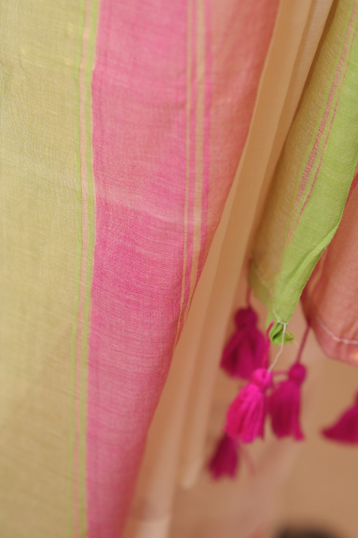 Mul Chanderi  Saree TSA5394
