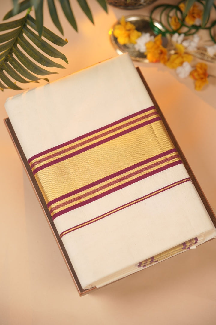 Kerala Cotton Saree TSA0934