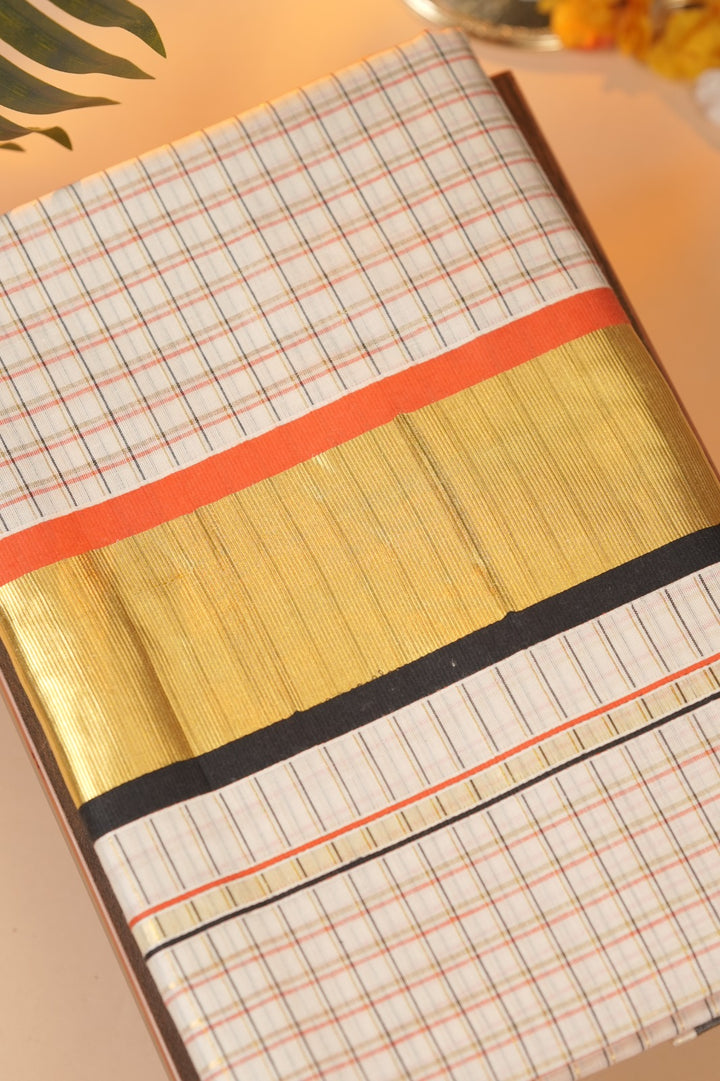 Kerala Cotton Saree TSA0940