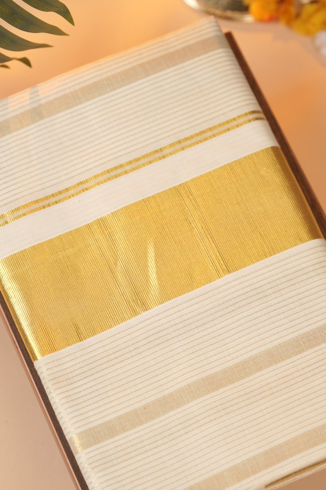 Kerala Tissue Cotton Saree TSA0932
