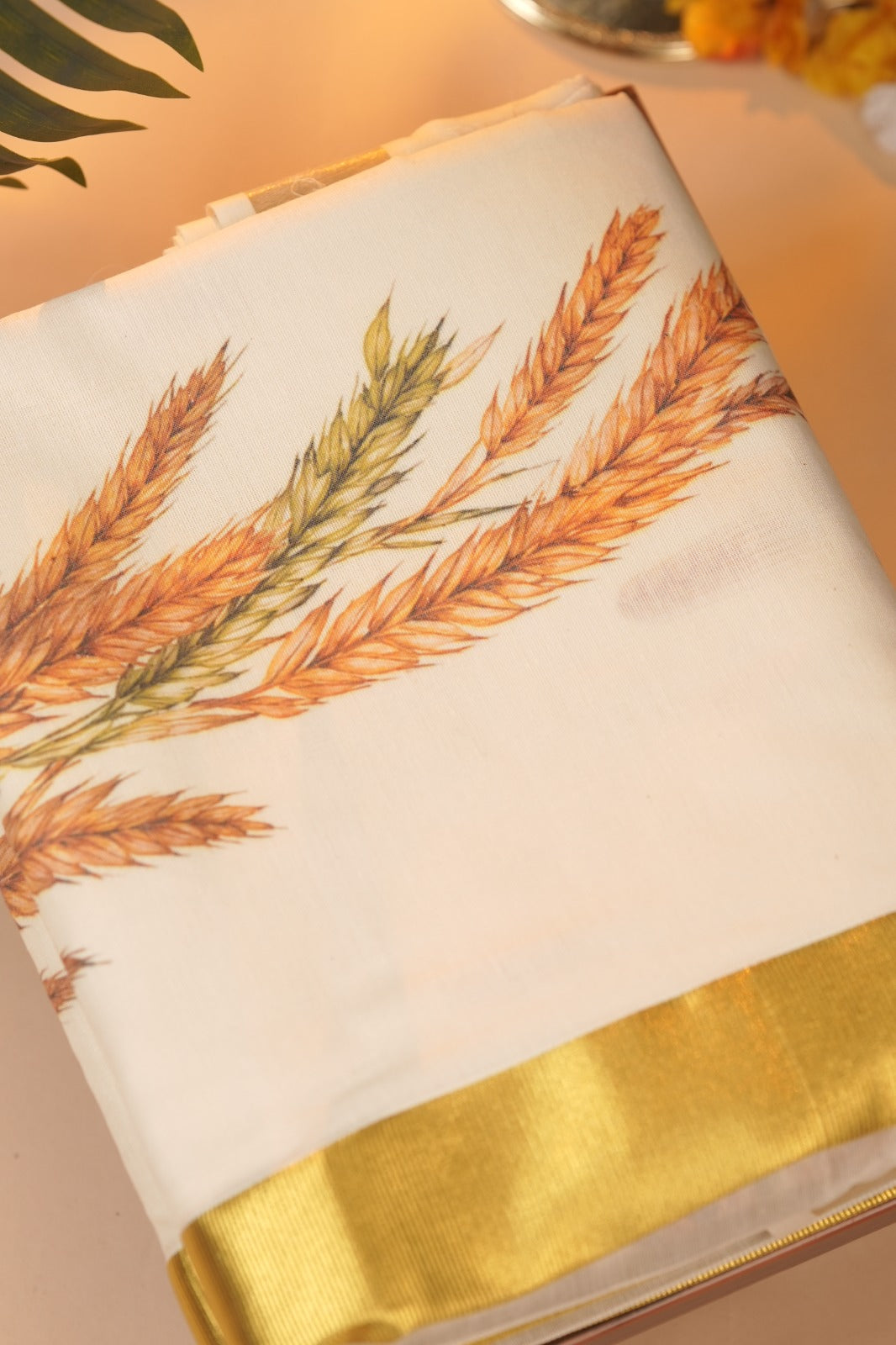Kerala Cotton Saree TSA0936