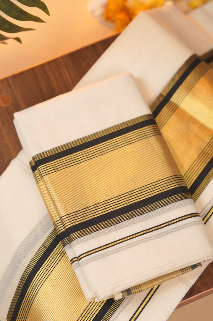 Kerala Cotton Set Mundu TSA0942