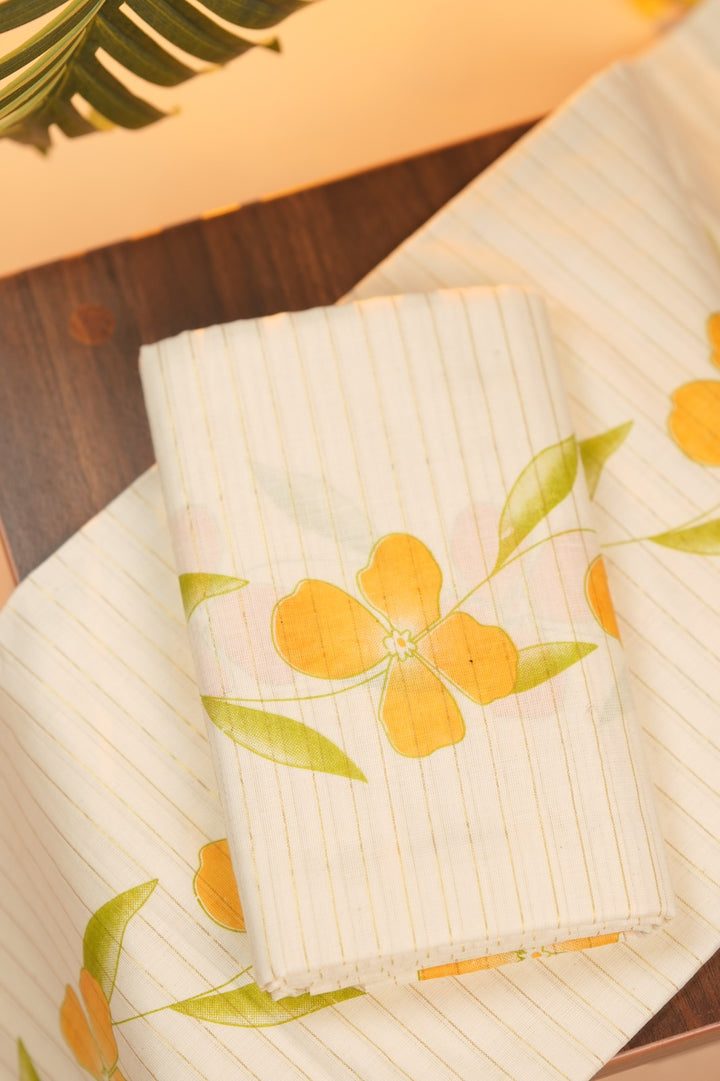 Kerala Cotton Set Mundu TSA0952
