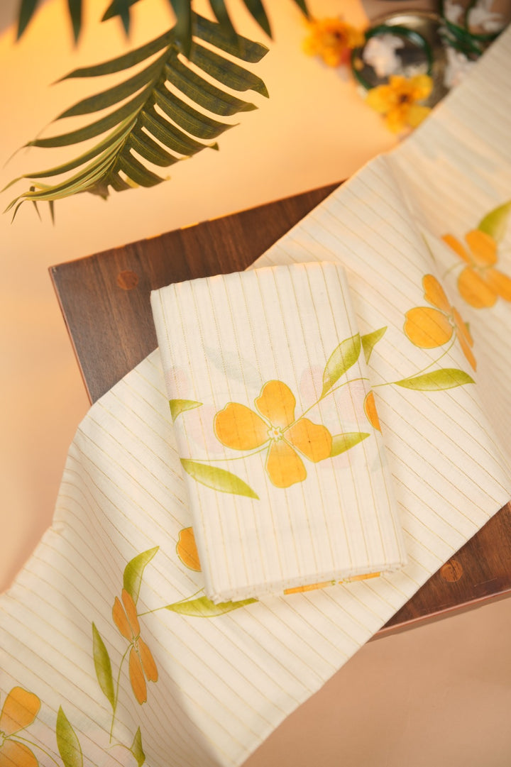 Kerala Cotton Set Mundu TSA0952