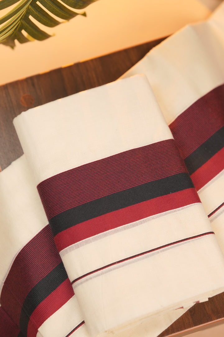 Kerala Cotton Set Mundu TSA0957