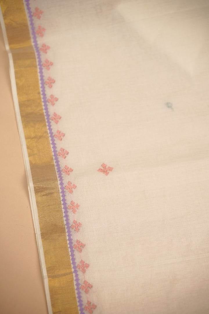 Kerala Cotton Saree TSA0966