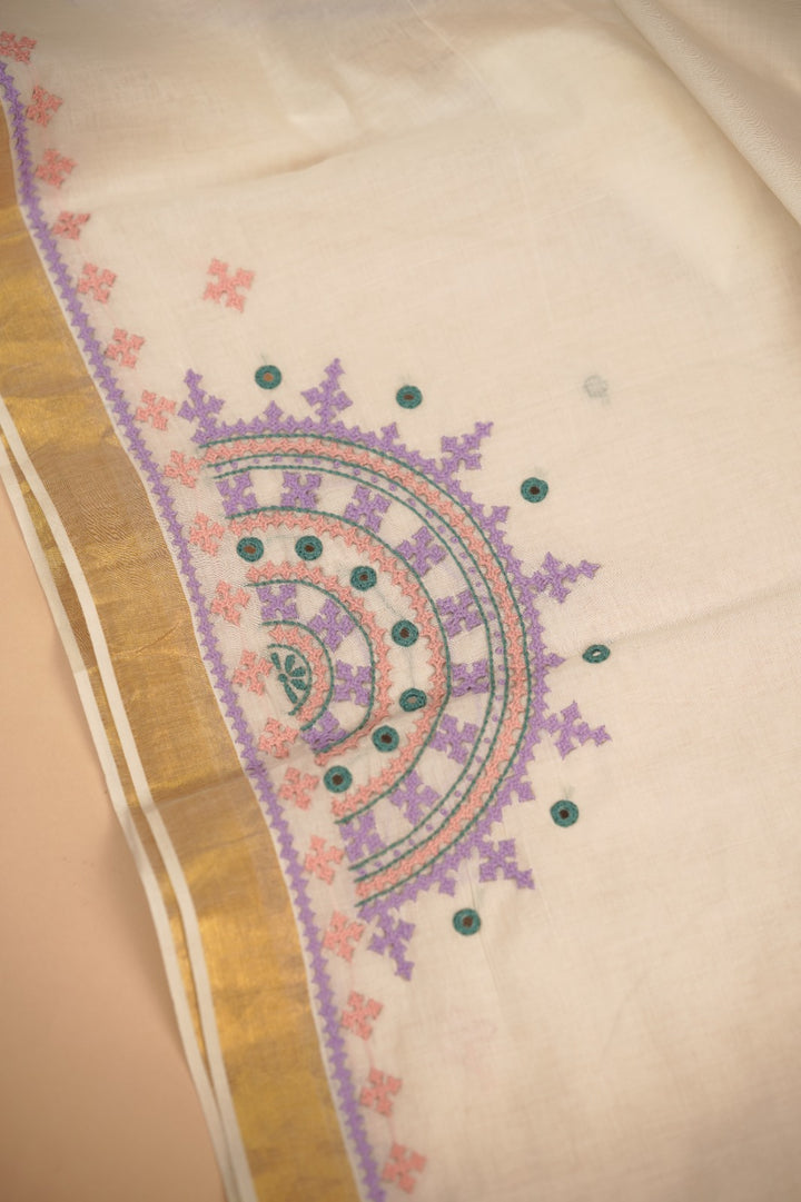 Kerala Cotton Saree TSA0966