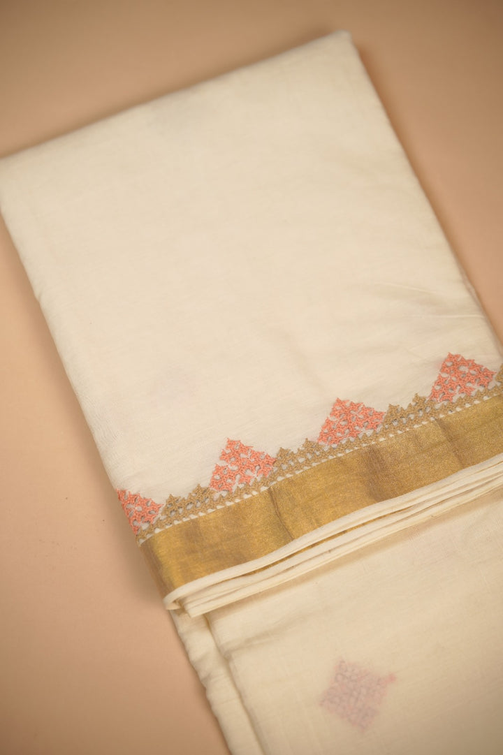 Kerala Cotton Saree TSA0967