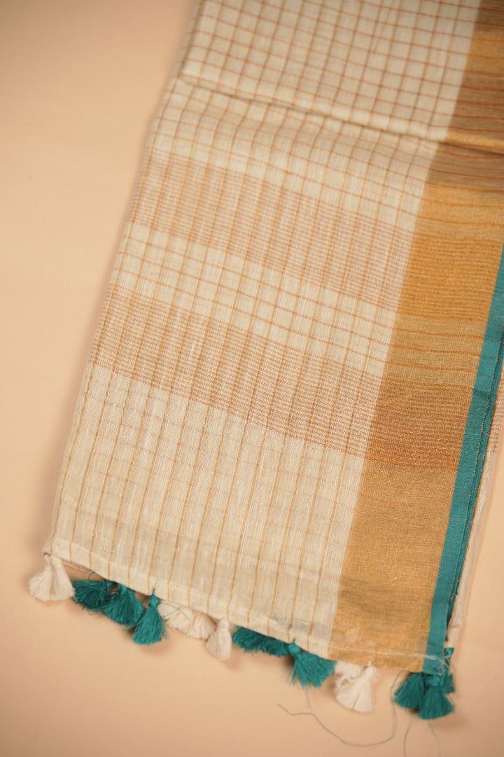 Linen  Saree TSA0968