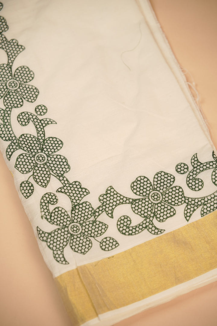 Kerala Cotton Saree TSA0960