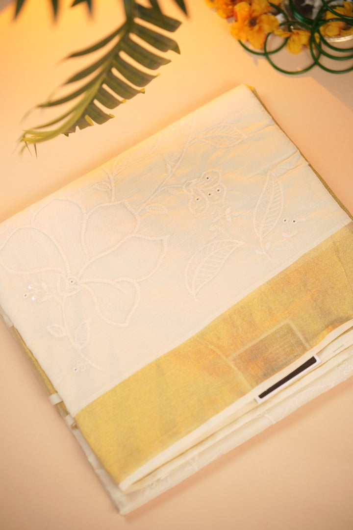 Kerala Cotton Saree TSA0959