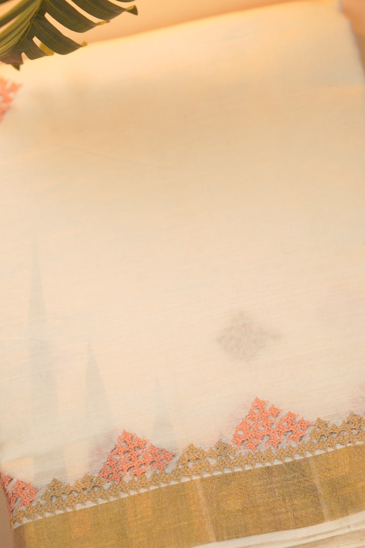 Kerala Cotton Saree TSA0967